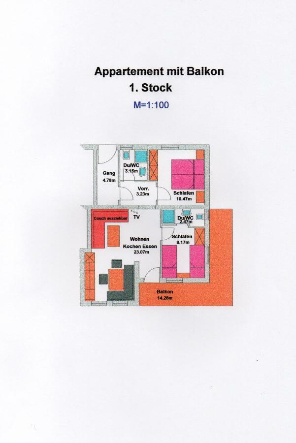 Appartement Lotte Brixen im Thale Esterno foto